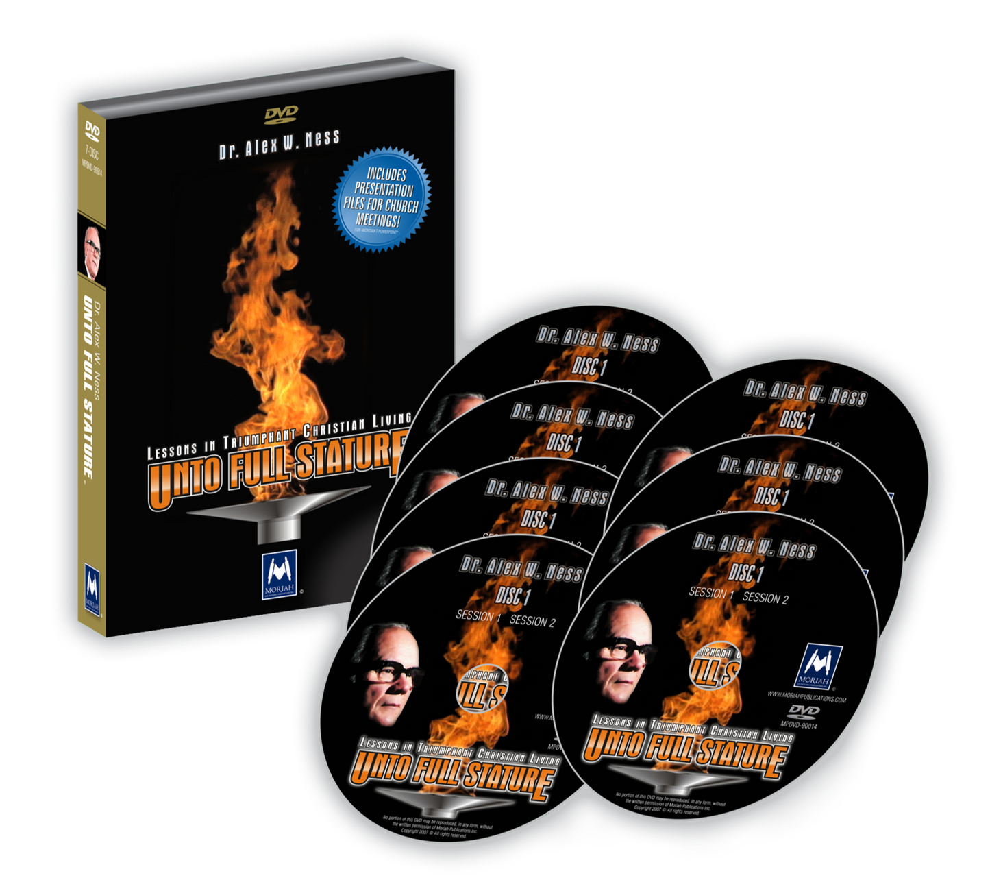 Unto Full Stature / 7 DVD Discs (non-HD)