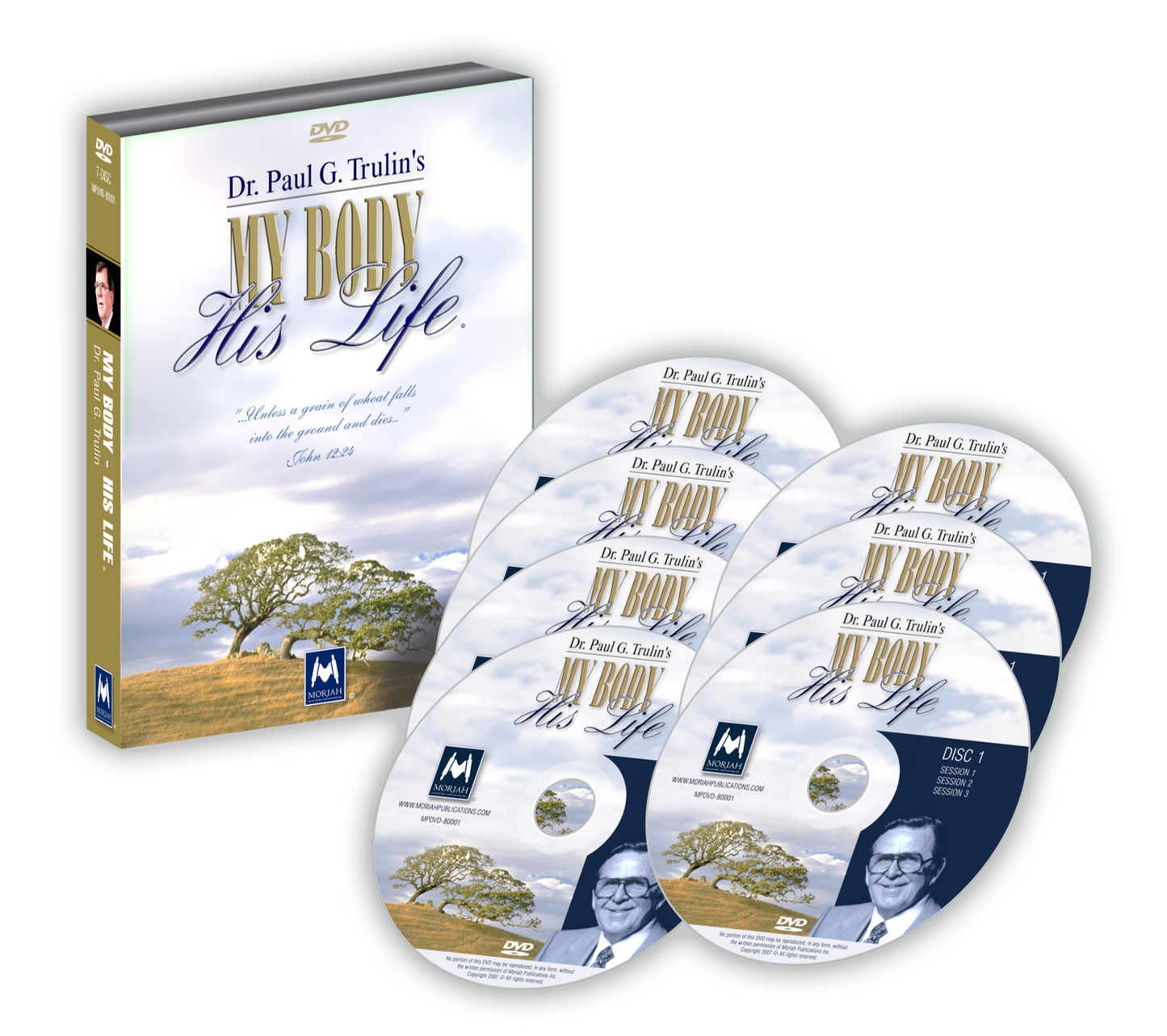 My Body His Life / 7 DVD Discs (non-HD)