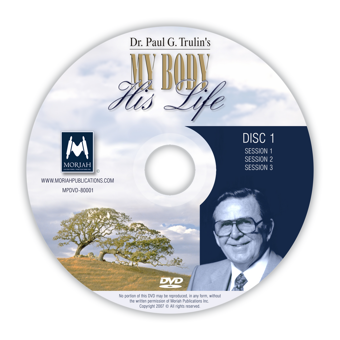 My Body His Life / 7 DVD Discs (non-HD)