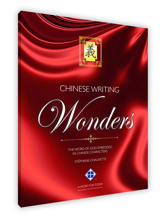 Chinese Writing Wonders by Pastor Stéphane Chauvette, front cover